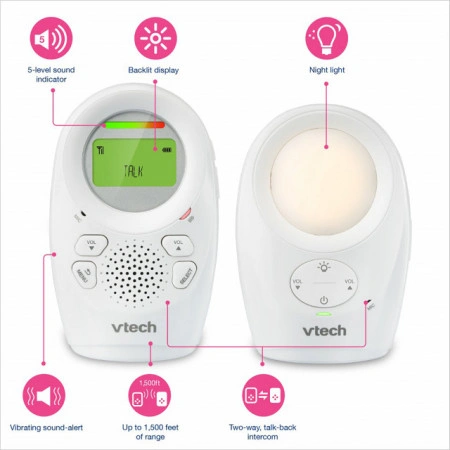 VTech Bebi alarm Audio LCD monitor DM1211