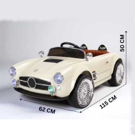 Dečiji električni automobil Retro M 12V - dimenzije