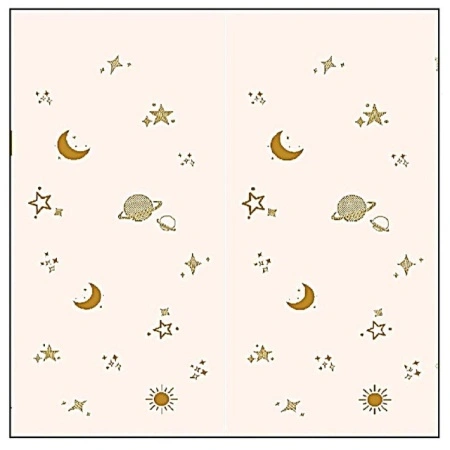 BBO podloga za bebe 180x200 cm – neutralni Animal Paradise dezen