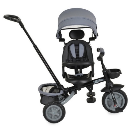 Explore Tricikl sa rotirajućim sedištem 360 stepeni u dark grey dezenu