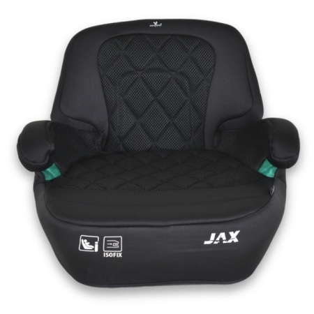 Cangaroo Autosedište Booster JAX Isofix 125-150cm Black