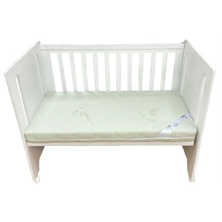 Aloe Vera bebi dušek 120×60×15 cm – prilagođen standardnim krevecima