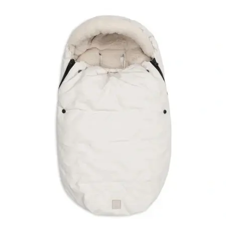 Jollein Embossed Footmuff Group 0+ Sand - univerzalno za kolica i auto sedišta 0+
