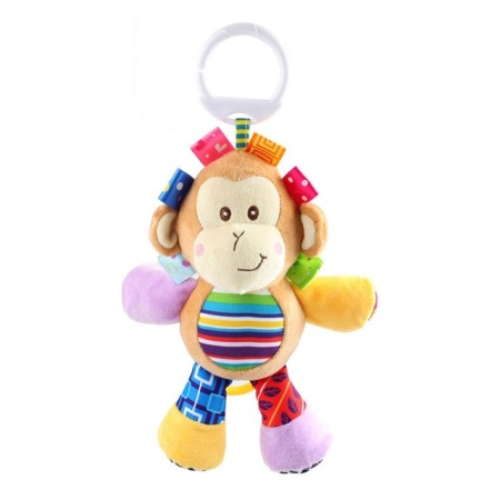 JollyBaby Muzička igračka na potez Majmun