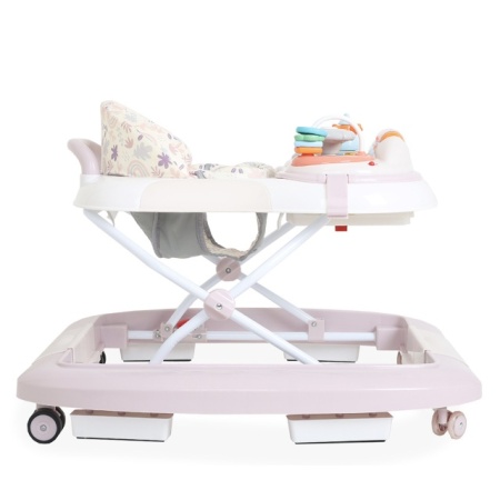 Šetalica za bebe Jungle Klik Klak Pink - stabilan dubak za decu