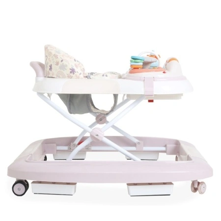Šetalica za bebe Jungle Klik Klak Pink - stabilan dubak za decu