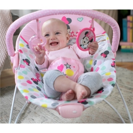 Minnie Mouse bebi ležaljka sa vibracijom i igračkama