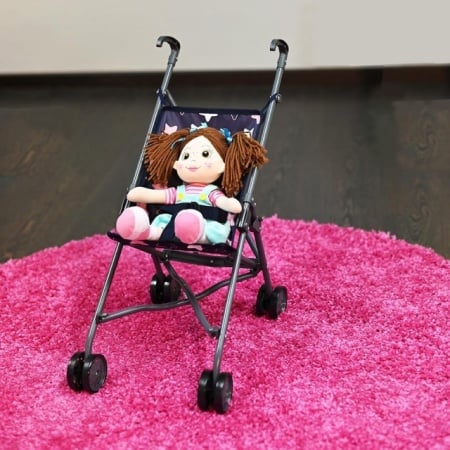 Buggy kolica za lutke Knorr Toys SIM 126437 - upotreba u igri