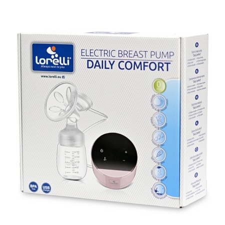 Lorelli Električna pumpica za izmazanje Daily Comfort Pink