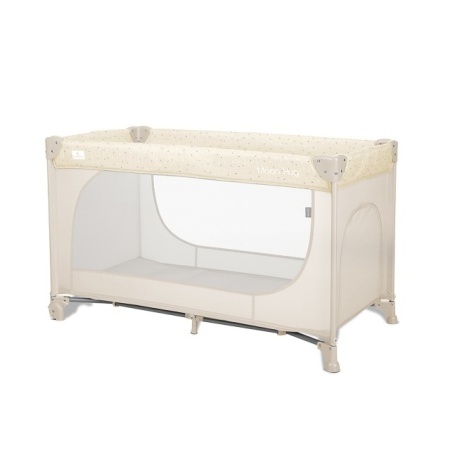 Krevetac za putovanja Lorelli Moon Hug 1 nivo Beige