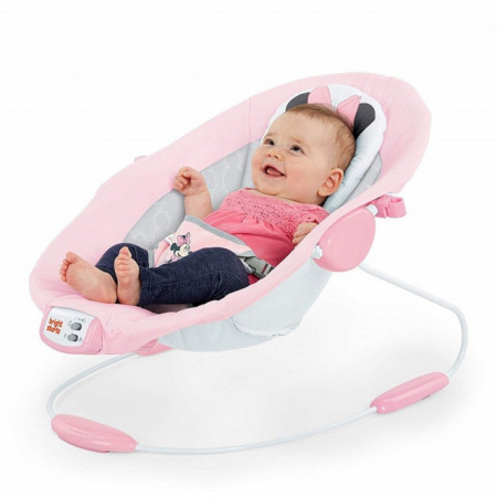 Kids II Bright Starts Lezaljka Minnie Mouse Rosy Skies