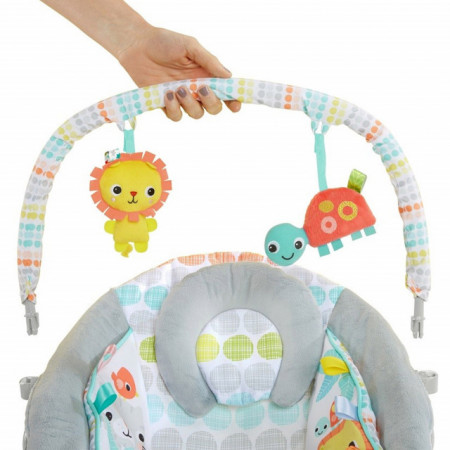 Muzička ležaljka za bebe sa vibracijom Kids II Whimsical Wild 11805 - Img 2
