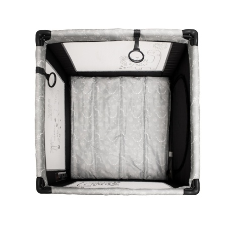 Jungle Ogradica za bebe Play Square Grey