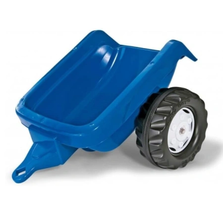 Plastična prikolica za traktor na pedale Rolly Toys u plavoj boji