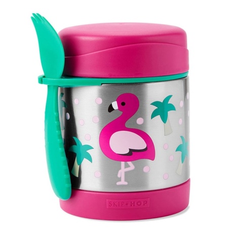 Dečiji termos za hranu - motiv Flamingo