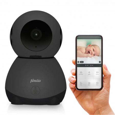 Alecto Smart Baby 10BK Bebi kamera Wi-Fi black