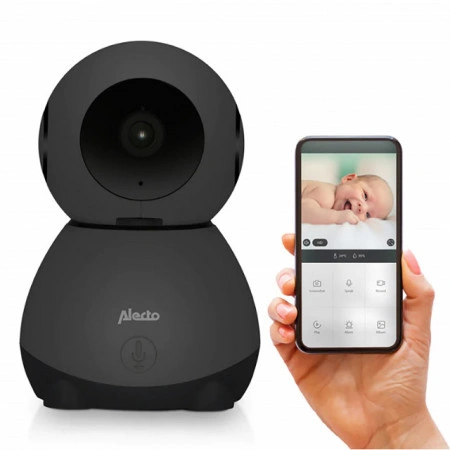 Alecto Smart Baby 10BK Bebi kamera Wi-Fi black