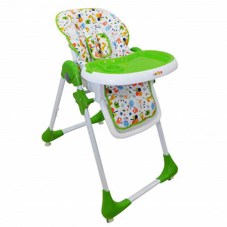 Asalvo Stolica za hranjenje Wheels Jungle Green ASA-14900