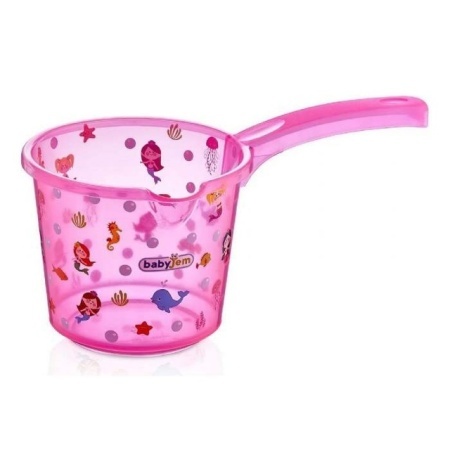 BabyJem set za kupanje bebe - bokal u Pink dezenu