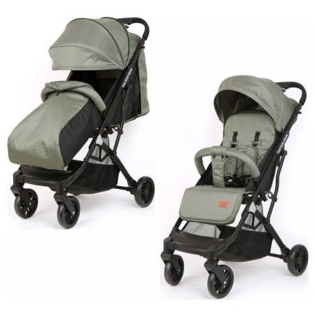 BBO Boogy D600 kolica za bebe Green – lagani aluminijumski ram i velika tenda