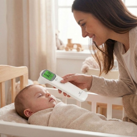 Theo termometar za merenje temperature bebe i odraslih bez dodira