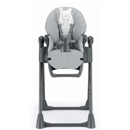 Pappananna baby highchair grey - sigurnosni pojas u 5 tačaka vezivanja