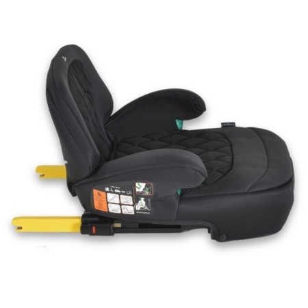 Cangaroo Autosedište Booster JAX Isofix 125-150cm Black