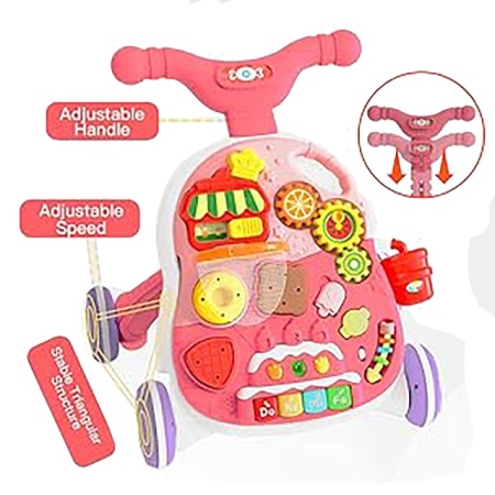 Guralica i igračka za decu Walker &amp; Active Table 2in1