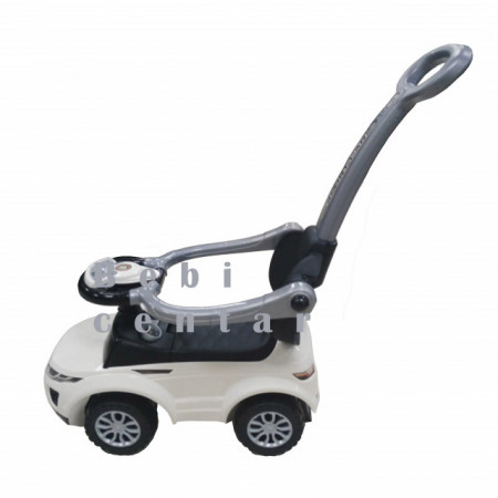 Jungle guralica 614W Sport Car - auto guralica za bebe White