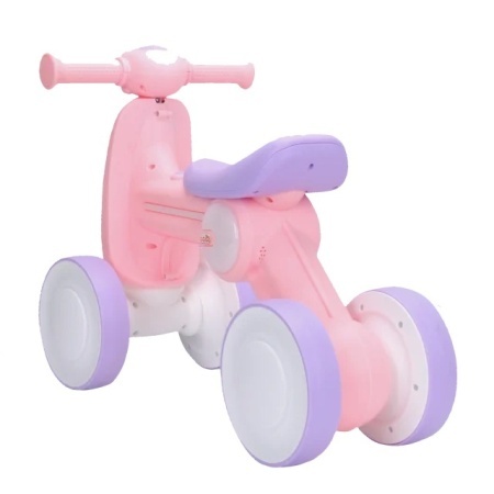 Roze balans bicikl TS-601 - guralica sa EVA točkovima za mališane