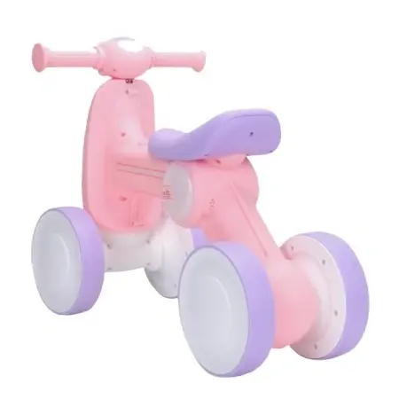 Roze balans bicikl TS-601 - guralica sa EVA točkovima za mališane