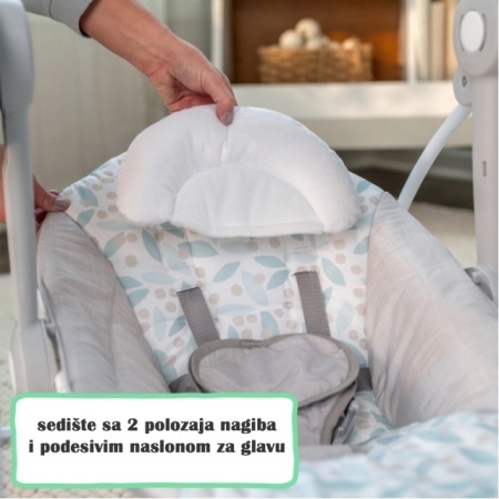 Ljuljaška za bebe sa 2 položaja nagiba sedišta