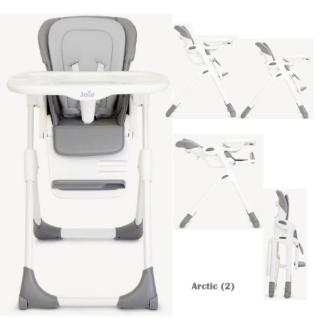 Joie Mimzy Recline visoka stolica 2u1 - dezen Arctic