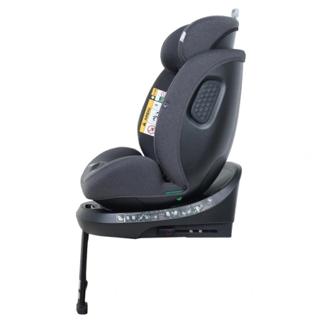 Jungle Auto sedište JET Isofix 40-150cm Grey sa rotacijom sedišta 