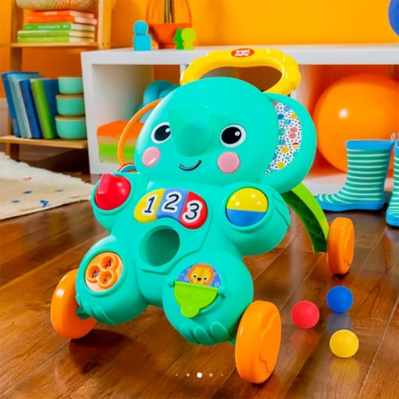 Kids 2 Bright Starts Igračka 2u1 Guralica i igračka Slonče 12892