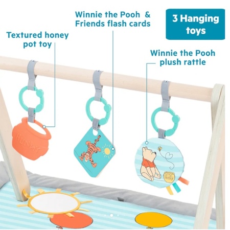 Kids II Disney Baby Podloga za igru Winnie the Pooh once upon a tummy time 13124
