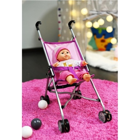 Knorr Toys SIM Princess Pink kolica sa lutkom