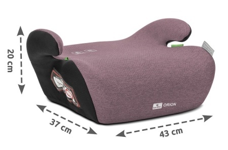Lorelli ORION auto sedište 125-150 cm Pink - dimenzije