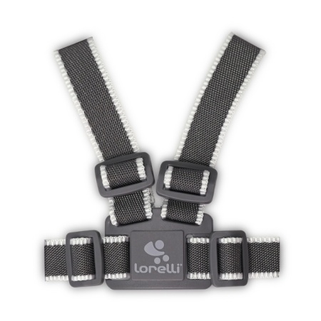 Lorelli Baby Walk Safety Harness sivo-beli sigurnosni pojas za bebe