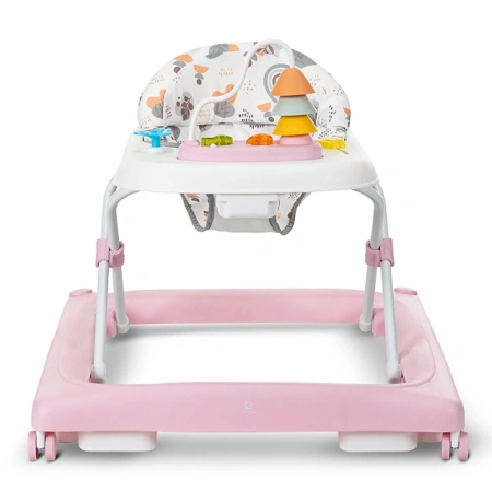 Lorelli Walkigo dubak za bebe sa podesivom visinom sedišta - dubak u roze dezenu