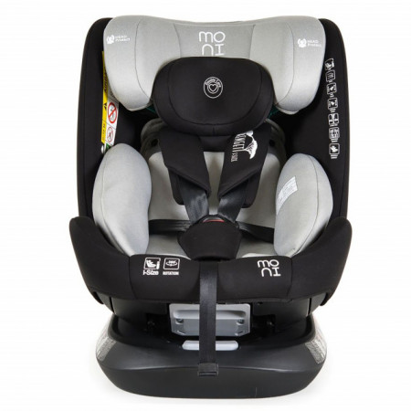 MONI Auto sedište Serengeti I-Size 40-150cm Isofix Light Grey