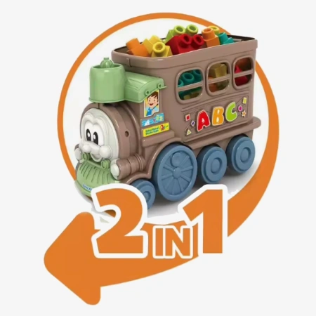 Vozić za guranje i povlačenje za zabavnu igru mališana