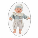 Baby So Lovely Temperature Sensing Lutka beba 11´´ plava