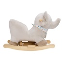 Stabilna baza drvene ljuljaške Eurekakids Elephant Rocker