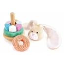 Hape Bunny Stacker senzorna kula za slaganje za bebe