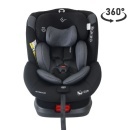 Jungle Adventure auto sedište 40-150 cm Isofix sa rotacijom crno