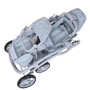 Knorrtoys Kolica MILO dupla sa rotacijom Royal grey