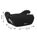 Lorelli ORION auto sedište 125-150 cm Black - dimenzije