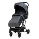 BBO Boogy D600 Dark Grey lagana aluminijumska kolica za bebe sa velikom tendom i zimskom navlakom