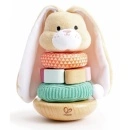 HAPE Bunny dindolino - drvena edukativna igračka za bebe